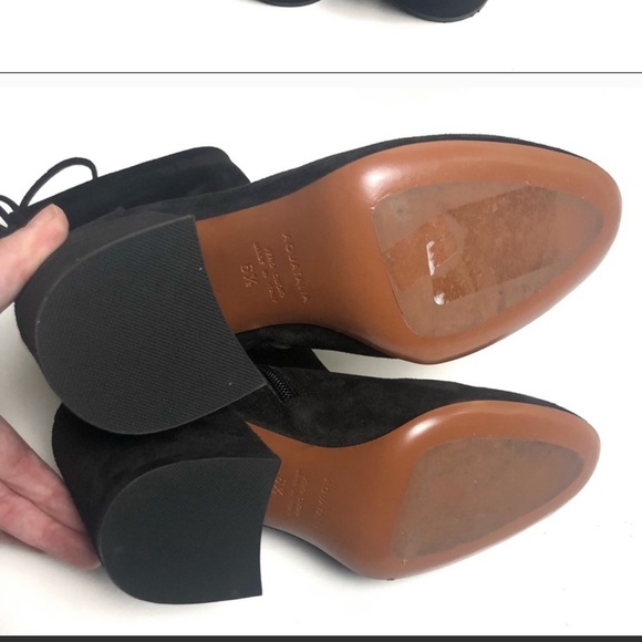 Black heeled booties 💖Aquatalia ! - Picture 3 of 3
